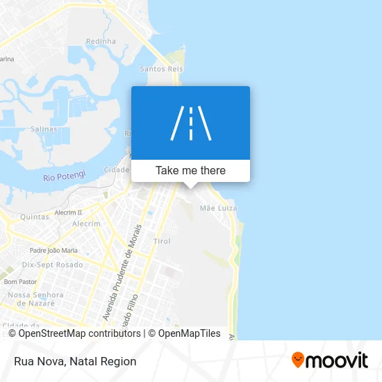 Rua Nova map