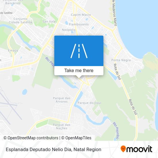 Esplanada Deputado Nelio Dia map