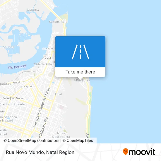 Rua Novo Mundo map