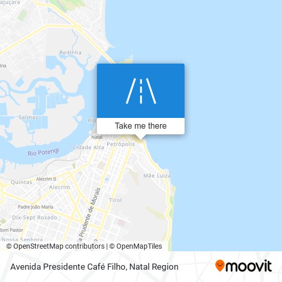 Avenida Presidente Café Filho map