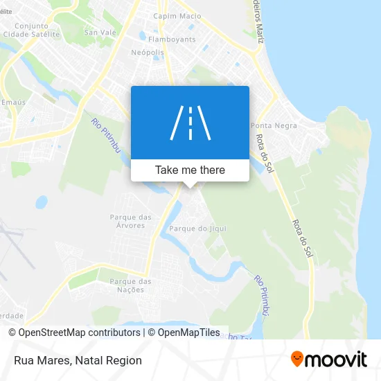 Rua Mares map