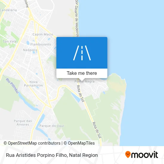 Rua Aristides Porpino Filho map