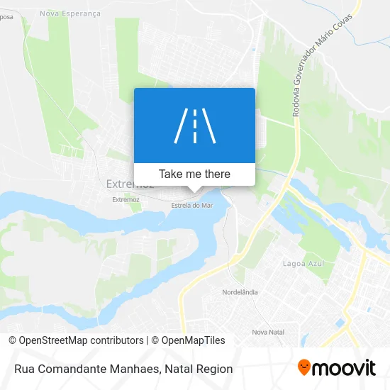 Rua Comandante Manhaes map