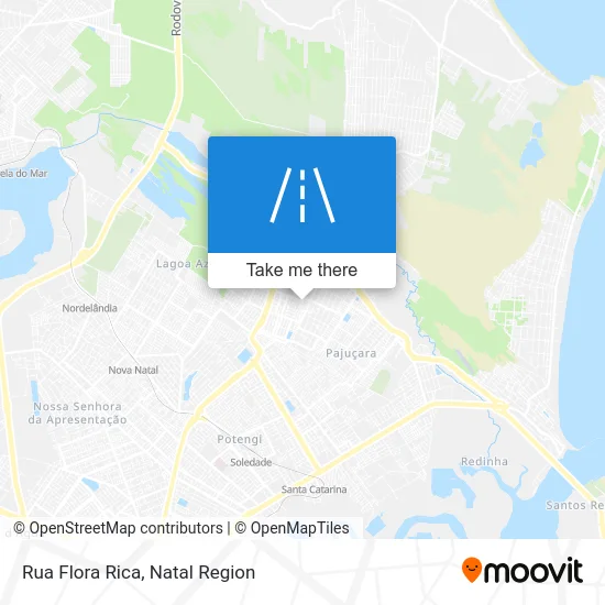 Rua Flora Rica map