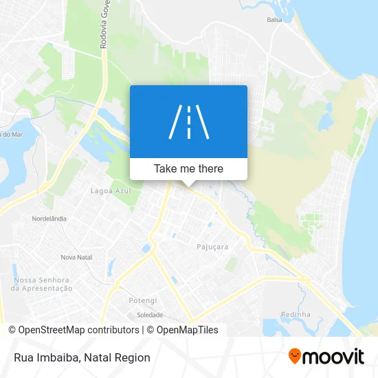 Rua Imbaiba map