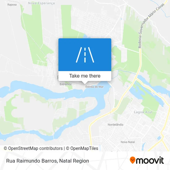 Rua Raimundo Barros map