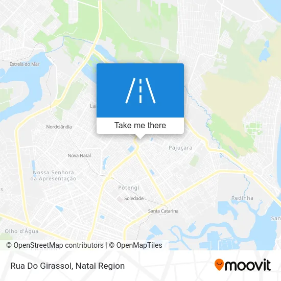 Rua Do Girassol map