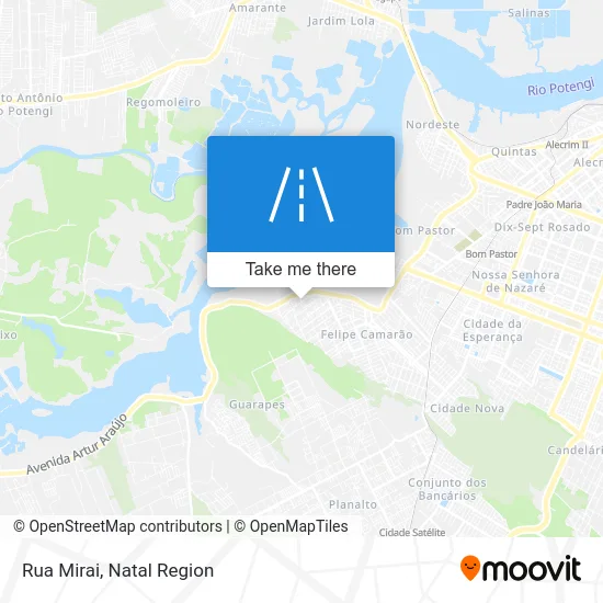 Rua Mirai map