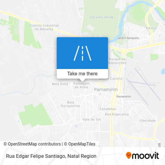 Rua Edgar Felipe Santiago map