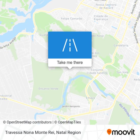 Travessa Nona Monte Rei map