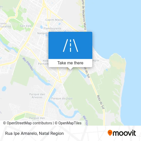 Rua Ipe Amarelo map