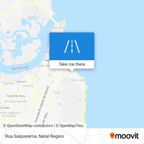 Rua Saquarema map