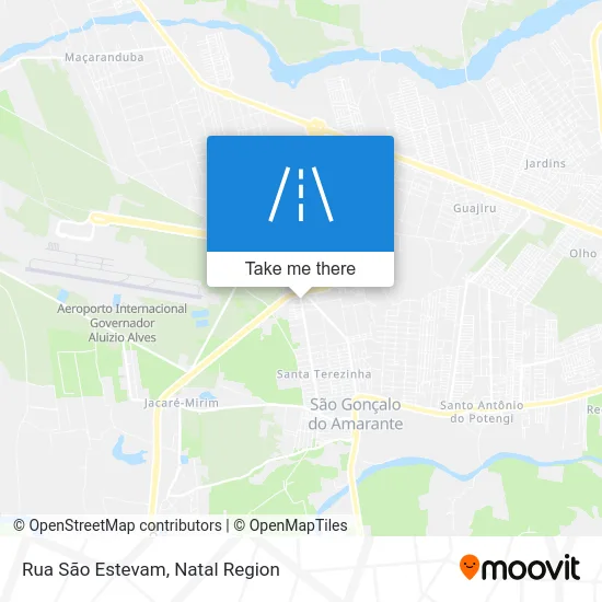 Rua São Estevam map
