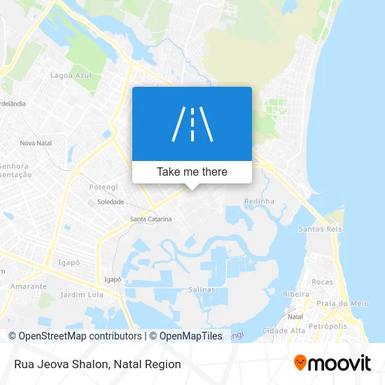 Rua Jeova Shalon map