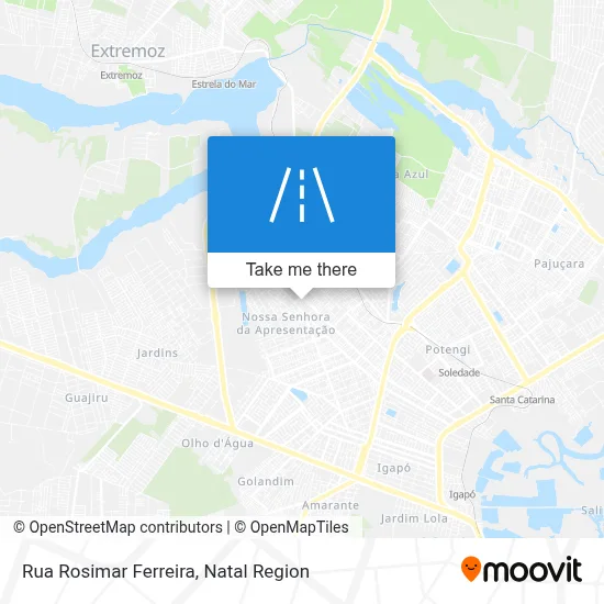 Rua Rosimar Ferreira map