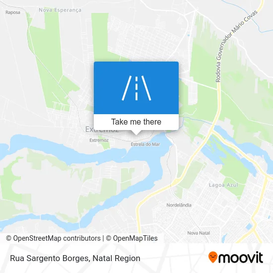Rua Sargento Borges map