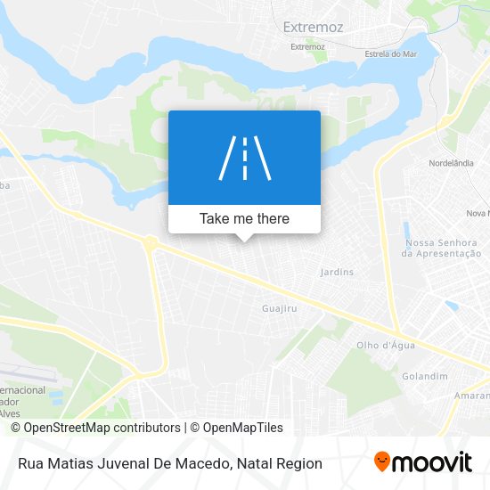 Rua Matias Juvenal De Macedo map