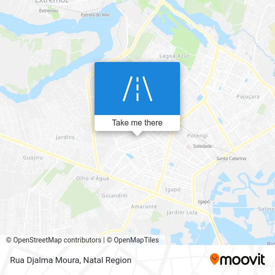 Rua Djalma Moura map
