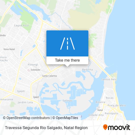 Travessa Segunda Rio Salgado map