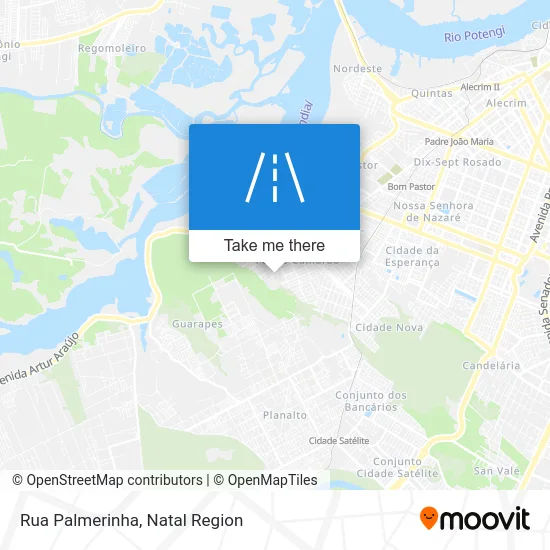 Rua Palmerinha map