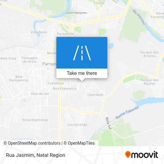 Rua Jasmim map
