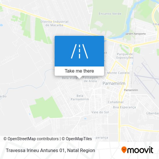 Travessa Irineu Antunes 01 map