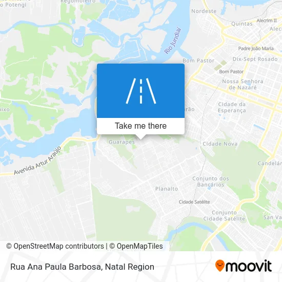 Rua Ana Paula Barbosa map