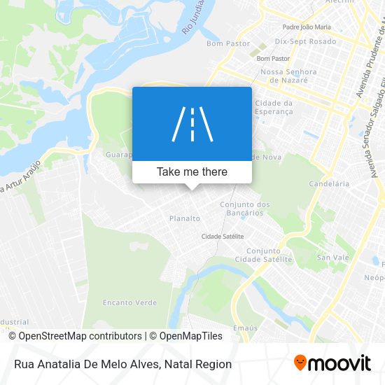 Rua Anatalia De Melo Alves map