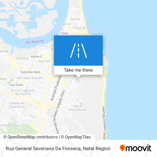 Rua General Severiano Da Fonseca map