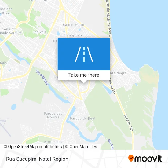 Rua Sucupira map
