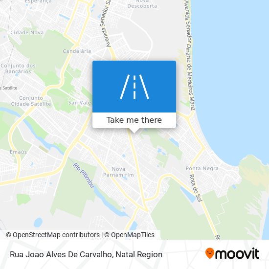 Rua Joao Alves De Carvalho map