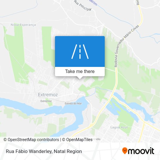 Rua Fábio Wanderley map
