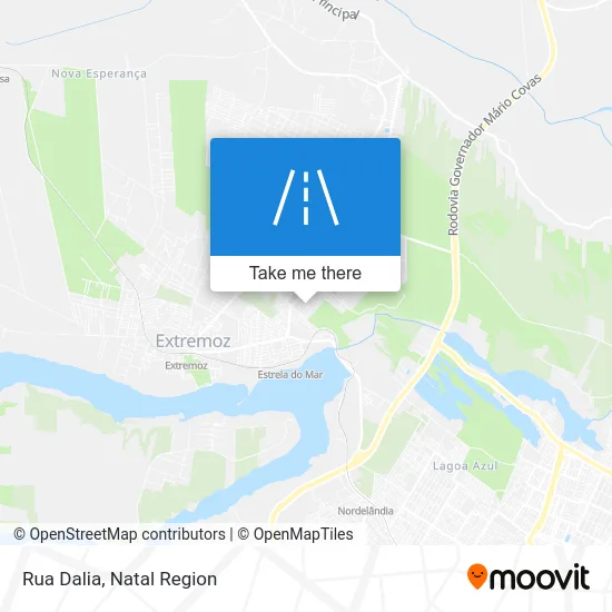 Rua Dalia map