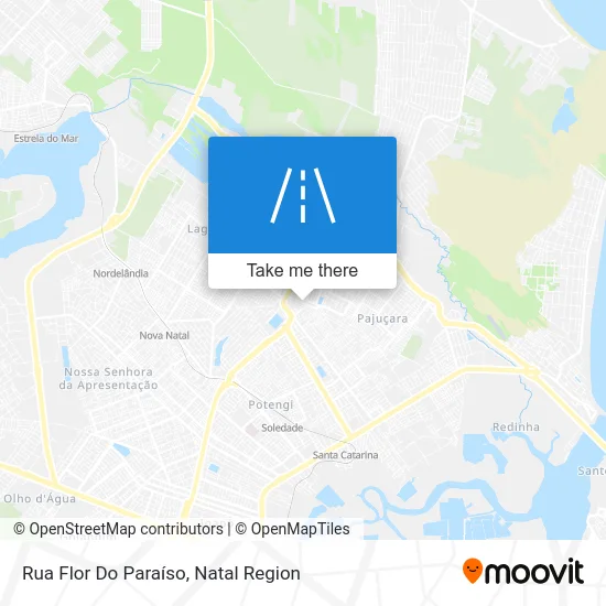 Rua Flor Do Paraíso map