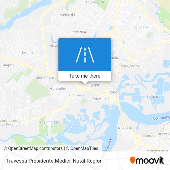 Travessa Presidente Medici map