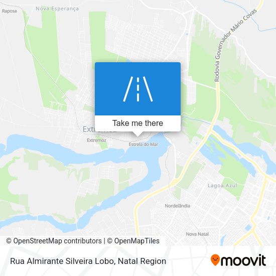 Rua Almirante Silveira Lobo map