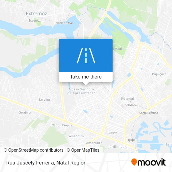 Rua Juscely Ferreira map