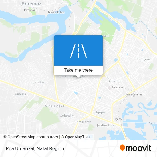 Rua Umarizal map
