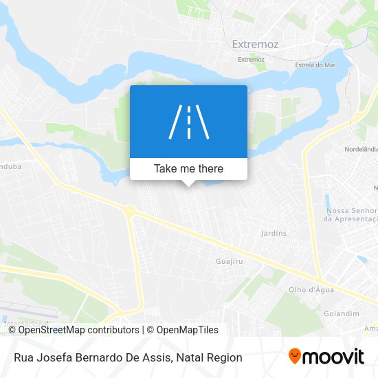 Rua Josefa Bernardo De Assis map