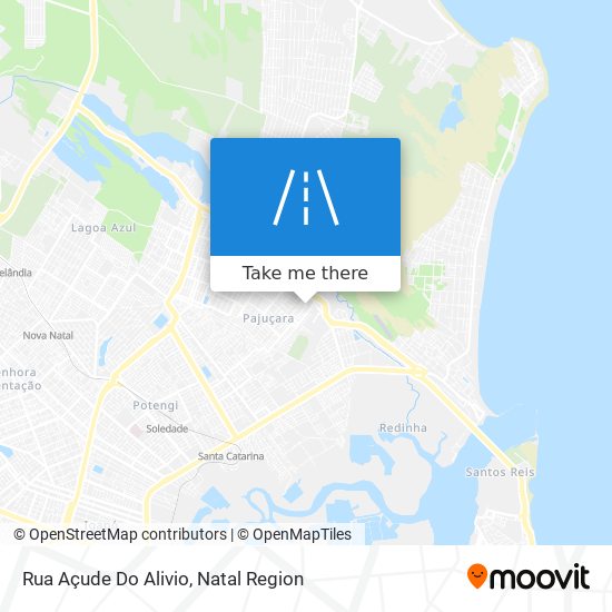 Mapa Rua Açude Do Alivio