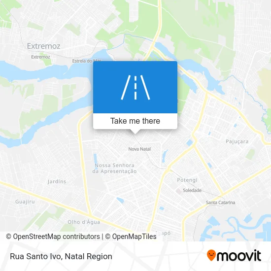 Rua Santo Ivo map