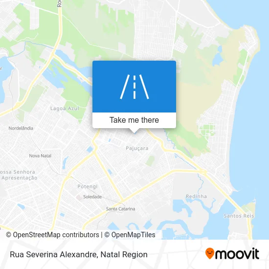 Rua Severina Alexandre map