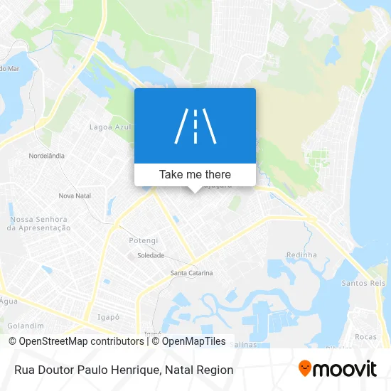 Rua Doutor Paulo Henrique map