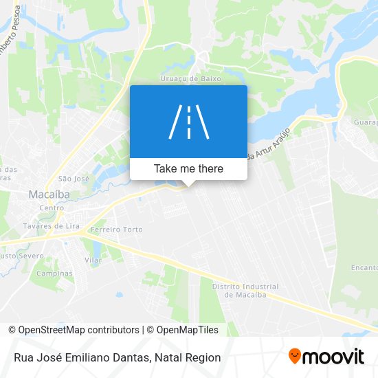 Rua José Emiliano Dantas map
