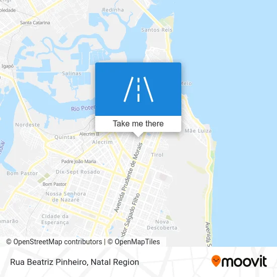 Rua Beatriz Pinheiro map