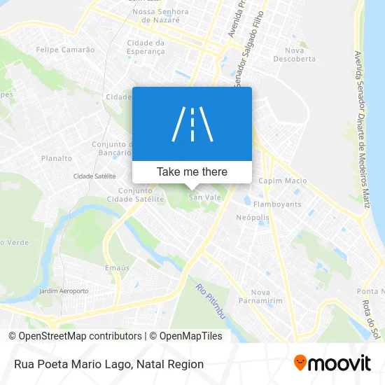 Rua Poeta Mario Lago map
