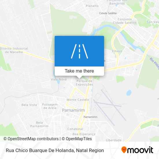 Rua Chico Buarque De Holanda map