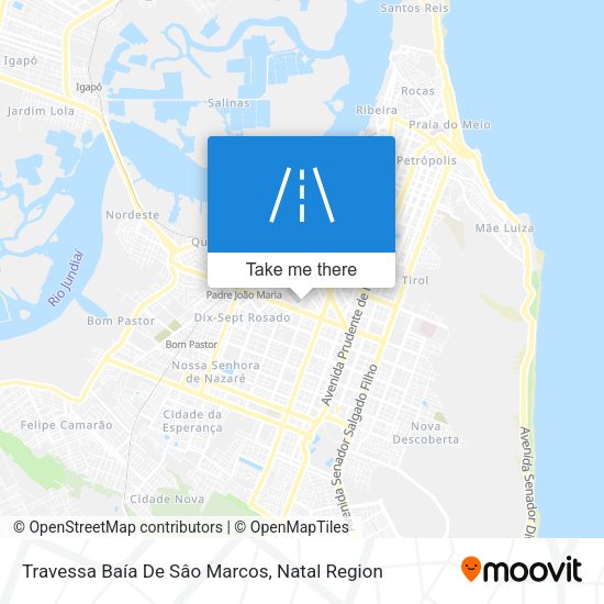 Travessa Baía De Sâo Marcos map