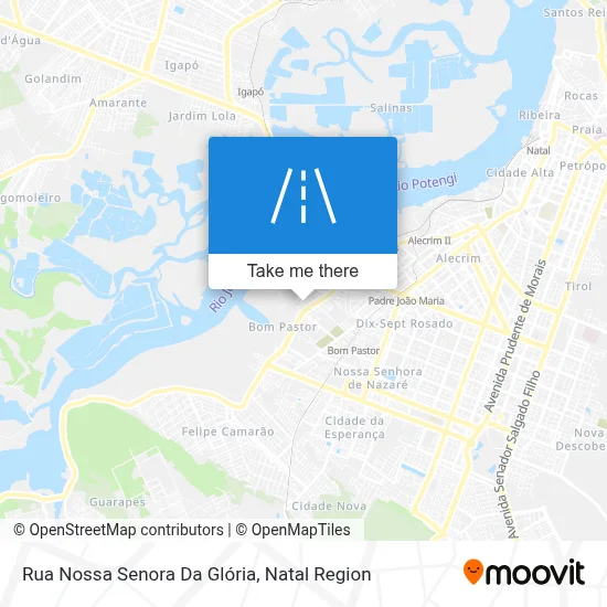 Rua Nossa Senora Da Glória map