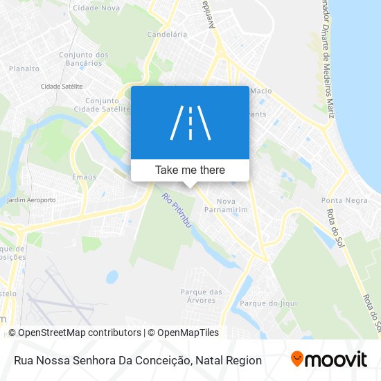 Mapa Rua Nossa Senhora Da Conceição